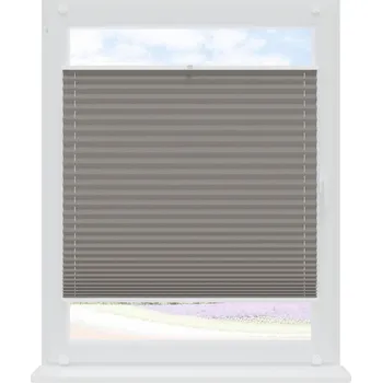 Roleta Plisa Zatemňující plisovaná roleta Grey 41 cm x volitelná výška