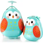 Heys Travel Tots Lightweight Kids Owl – sada batohu a kufru 13,8l