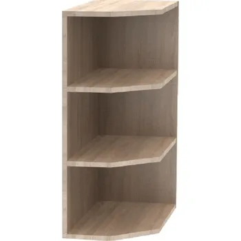 Nábytek Tempo Kondela Horní koncová skříňka, dub sonoma, univerzální, NOVA PLUS NOPL-003-OH