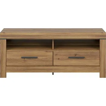 Televizní stolek Brwcz BALIN RTV2S modřín sibiu zlatý / 2BAL / ***