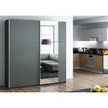 Casarredo Šatní skříň VALERIANO 200 grafit/grafit