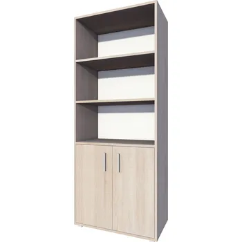 Šatní skříň Regál kombinovaný dub sonoma ADAM R6(800)