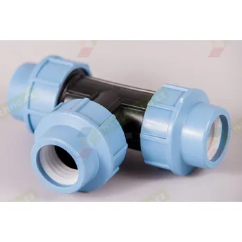 Fitinka Plastová svěrná spojka - tvarovka T kus 32mm