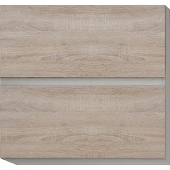 Kuchyňská skříňka Tempo Kondela Horní skříňka G 60 U, dub sonoma/bílá, LINE