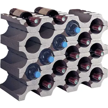 Stojan na víno Stojan na víno / Stojan na láhve - polystyren - balení 6 ks