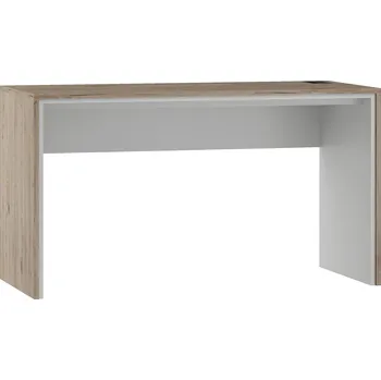 Psací stůl Stůl pracovní dub bordó/arktická bílá OFFI BI 1350