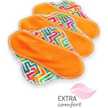 Menstruační vložka Petit Lulu s.r.o. Labyrint - látková vložka STANDARD (SLIM) - Látková vložka STANDARD 3 ks