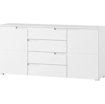 Komoda Komoda dvoudvéřová bílý lesk/bílá SELENE 08