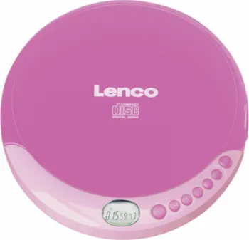 CD přehrávač Lenco CD-011 růžový
