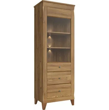 Šatní skříň Brwcz BERGEN REG1W2S modřín sibiu zlatý / 7BAL /