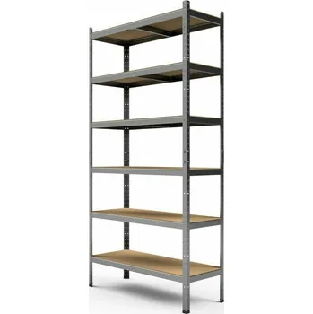 regál Regál Kovový Strong II. 200x100x45 cm - 6 polic