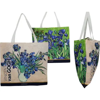 Carmani® Carmani - Látková taška, V. van Gogh, Irises - 40*43 cm