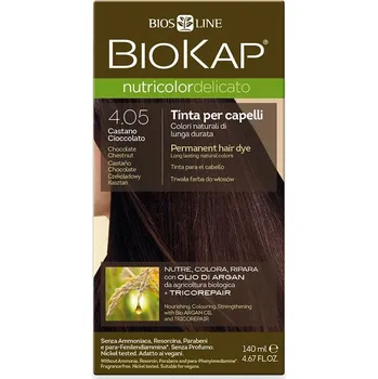 Biosline Biokap Nutricolor Delicato 140 ml, 4.05 kaštanovočokoládová