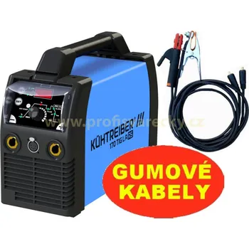 Svářečka Kühtreiber Set 3 KITin 170 TIG LA RS + sv. kabely 5m