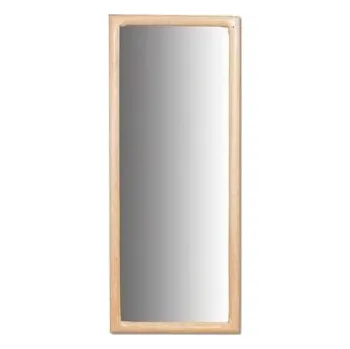 Drewmax Dřevěné zrcadlo LA113 (Barva dřeva: Gray)