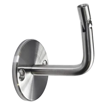 Zábradlí Držák madla s kloubem na stěnu, broušená nerez K320 / AISI304