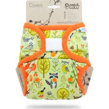 Plenkové kalhoty Petit Lulu s.r.o. Lesní zvířátka - svrchní kalhotky sz