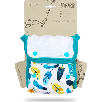 Plenkové kalhoty Petit Lulu s.r.o. Minimální plena tyrkysová peříčka