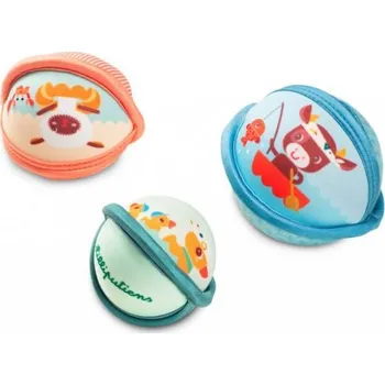 Hračka pro nejmenší Lilliputiens - házecí balonky do vody - Farma