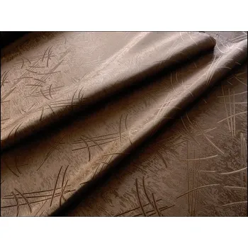 Dekorační látka Linie - závěs metrážový, šířka 150 cm (Nádherná vyšívaná dekorační látka na závěsy, velmi kvalitní a příjemný materiál.)