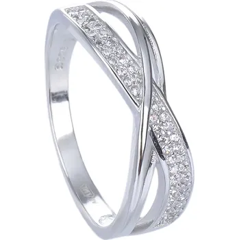 Prsten Bealio BEALIO Stříbrný prsten ZÁŘIVÉ VLNKY Velikost prstenu: 54 03-11094-0713