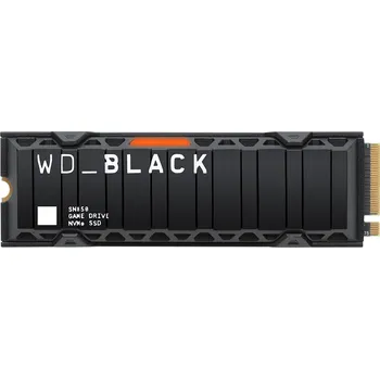 SSD disk Western Digital Black SN850 NVMe + chladič 500 GB (WDS500G1XHE)