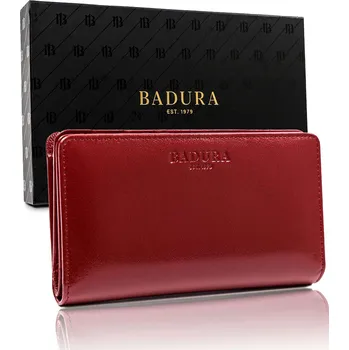 Kabelka Dámská / pánská peněženka 912-BSVT- BADURA červená one size