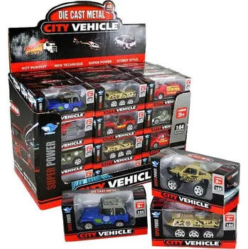 autodráha Letadlo/auto kovové 1:64 model 8 cm