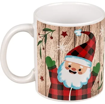 Vánoční dekorace Vánoční hrnek se Santa Clausem