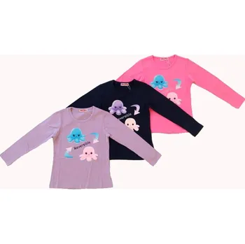 Dívčí tričko ACTIVE SPORTS DÍVČÍ TRIKO "OCTOPUS" Barva: tmavě modrá, Velikost: 158