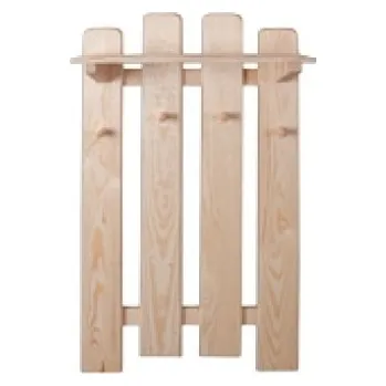 Věšák Drewmax Věšák WS132 masiv (Barva dřeva: Borovice)