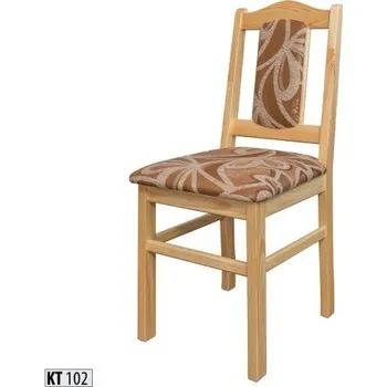 Nábytek Drewmax Židle KT102 masiv (Barva dřeva: Ořech)