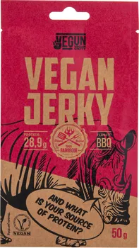 Sušené maso Vegun Vegan Jerky BBQ 50 g