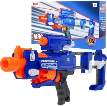 Dětská zbraň Mamido Dětská automatická pistole Blaze Storm 20 pěnových nábojů