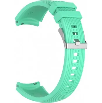Řemínek na hodinky BSTRAP | BStrap Silicone Davis reminek na Samsung Galaxy Watch 3 45mm, teal (SSG008C0701)