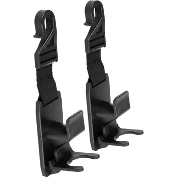 Háčky na tašky / kabelky / zavazadla / oděvy na opěrku hlavy do auta 2ks