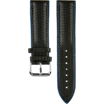 Řemínek na hodinky Silikonový řemínek na hodinky s karbonovým vzorem