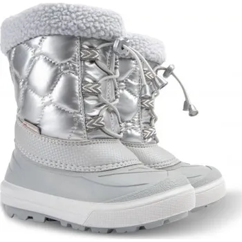 Dívčí sněhule Demar Dětské sněhule FURRY 2 1510 NE stříbrné 24-25 1510NE_24-25