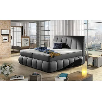 Ložnice EltapMeble Postel Vincenzo Boxspring 160x200 cm - Dora 96 (barva potahu)