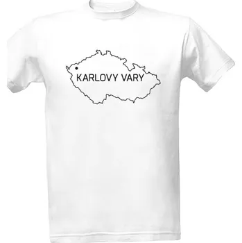 Tričko s potiskem Tričko Karlovy Vary pánské