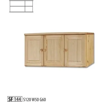 Drewmax Nástavba na šatní skříň SF144 masiv (Barva dřeva: Dub)