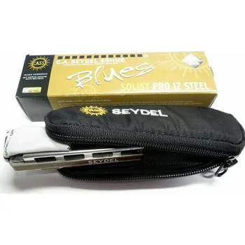 Foukací harmonika C.A. Seydel Söhne Solist Pro 12 steel Low Octave LC
