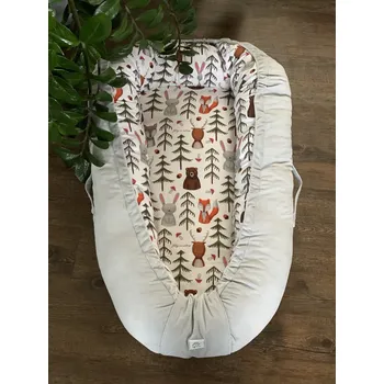 Hnízdečko pro miminko Lily is sailing Hnízdečko Lesní život grey