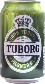 Pivo Tuborg Green 0,33 l