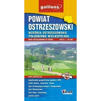 Cestování Mapa - Powiat Ostrzeszowski 1:60 000 - Praca zbiorowa