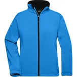 Dámská softshellová bunda JAMES NICHOLSON JN137 AQUA XL