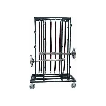 Servírovací stolek PGX 2300 000 Vozík transportní pro vymezovače prostoru a lana 1,23 x 0,8 x 1,95