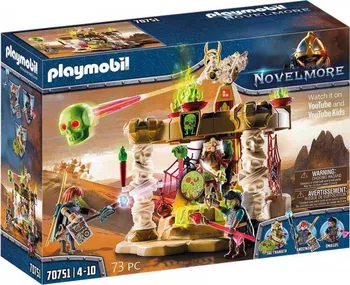 Stavebnice Playmobil Playmobil Novelmore 70751 Sal’ahari Sands chrám armády kostlivců
