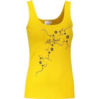 Dámské tílko ALTISPORT CARRYOVER ALW009136 ŽLUTÁ M