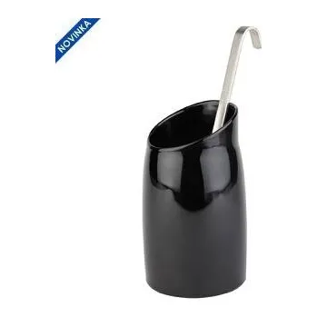 Dóza na potraviny PGX 1089.S Melaminová nádoba na dresign černá